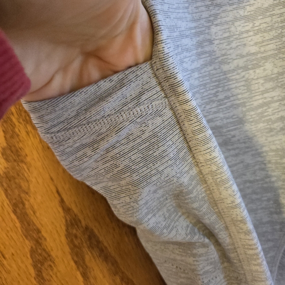 Gray Athletic Leggings - Picture 2 of 4